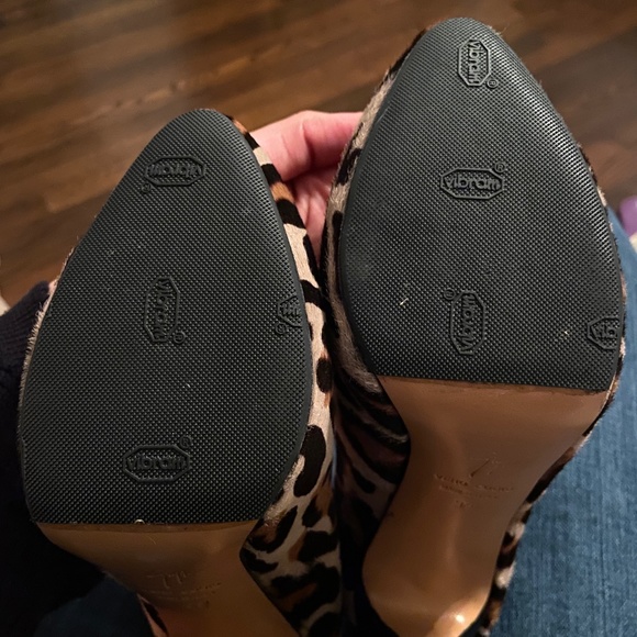 Giuseppe Zanotti Heels Leopard Print Pony Hair Stiletto EU 39 w/protect sole! - Picture 6 of 6